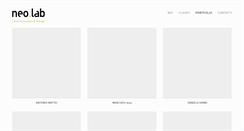 Desktop Screenshot of neolab.it